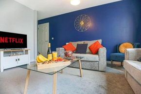 Central 1 Bed Apartment in Milton Keynes by Hartland Stays - Free Parking, WiFi & Sky TV